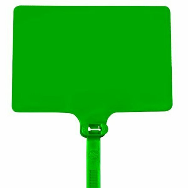 Bsc Preferred 6'' 120# Green Identification Cable Ties, 100PK S-16555G